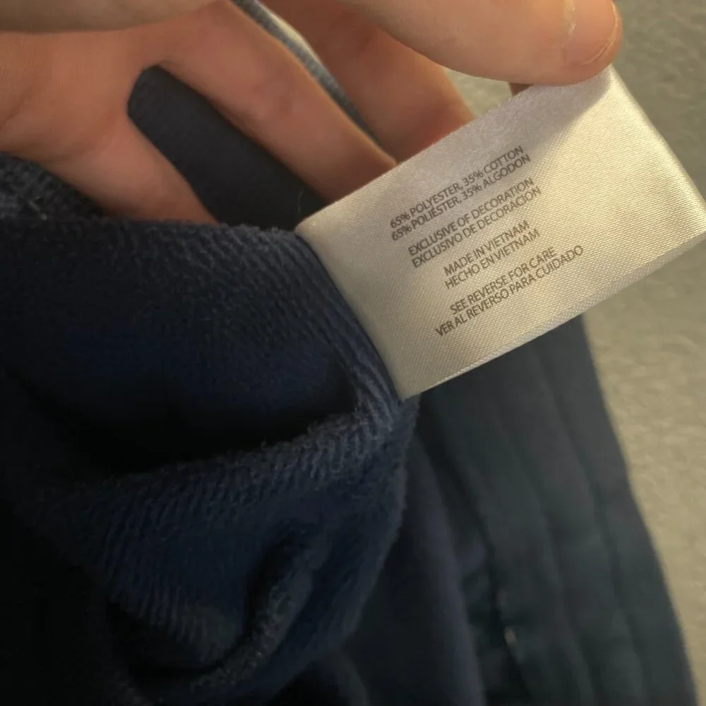 Orvis Pants Mens Size XL Blue Fleece Pockets Jogger Performance Gym Sweatpants
